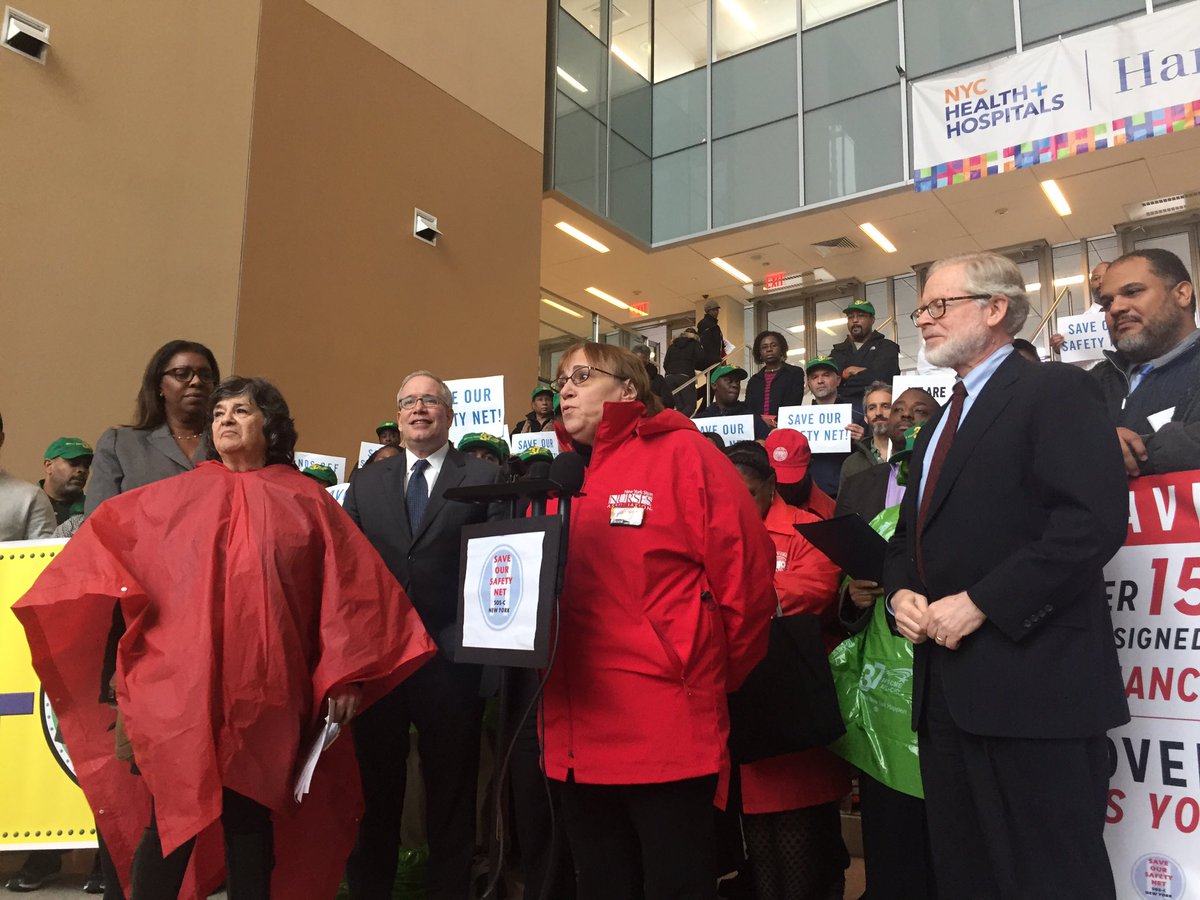 nynurses's tweet image. NYSNA&apos;s Anne Bove, RN: &quot;This legislation helps us establish the foundation for access to care.&quot; #SaveOurSafetyNet