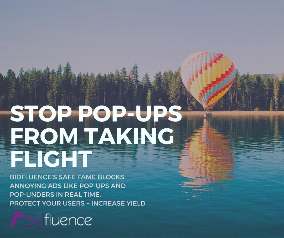 ImGregBlackman's tweet photo. Pop-Ups ruin your company's reputation. Stop them from taking flight.  #cleanads #cleansites @bidfluence https://t.co/GeXOHzArDD