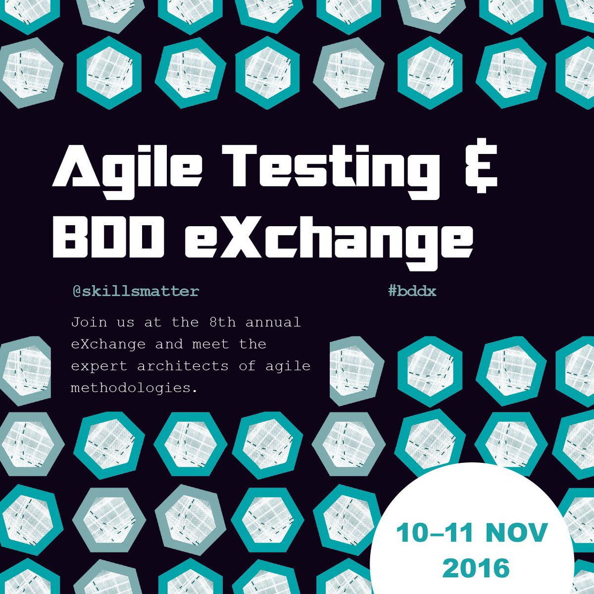 skillsmatter's tweet photo. FRESH:SkillsCast (film/code/slide) of #bddx talk by @PeteBuckney on #specbyexample #OOPS! & #bdd https://t.co/4FsP8i75ja https://t.co/c7AKjxgw60
