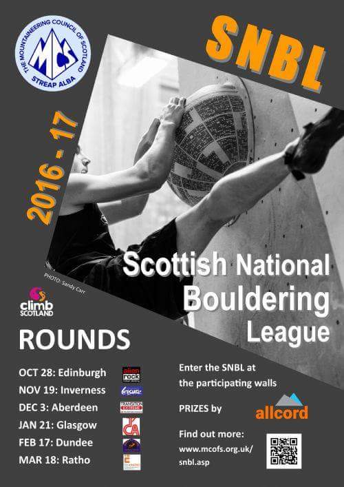 climb_scotland's tweet photo. Who's up for round two of the Scottish National Bouldering League this weekend. #SNBL2016 #BoulderComp #StrongPeople
https://t.co/FRbCa1lWkh https://t.co/uALNy5pAtZ
