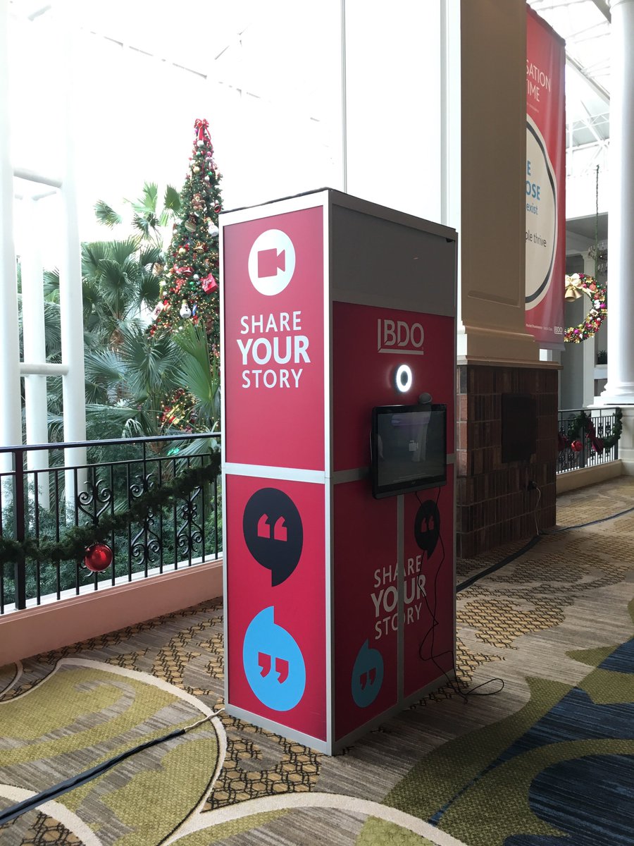 ShutterboothN's tweet image. Good afternoon! Come on over to our video booths and #ShareYourStory #BDOConversations #BDO