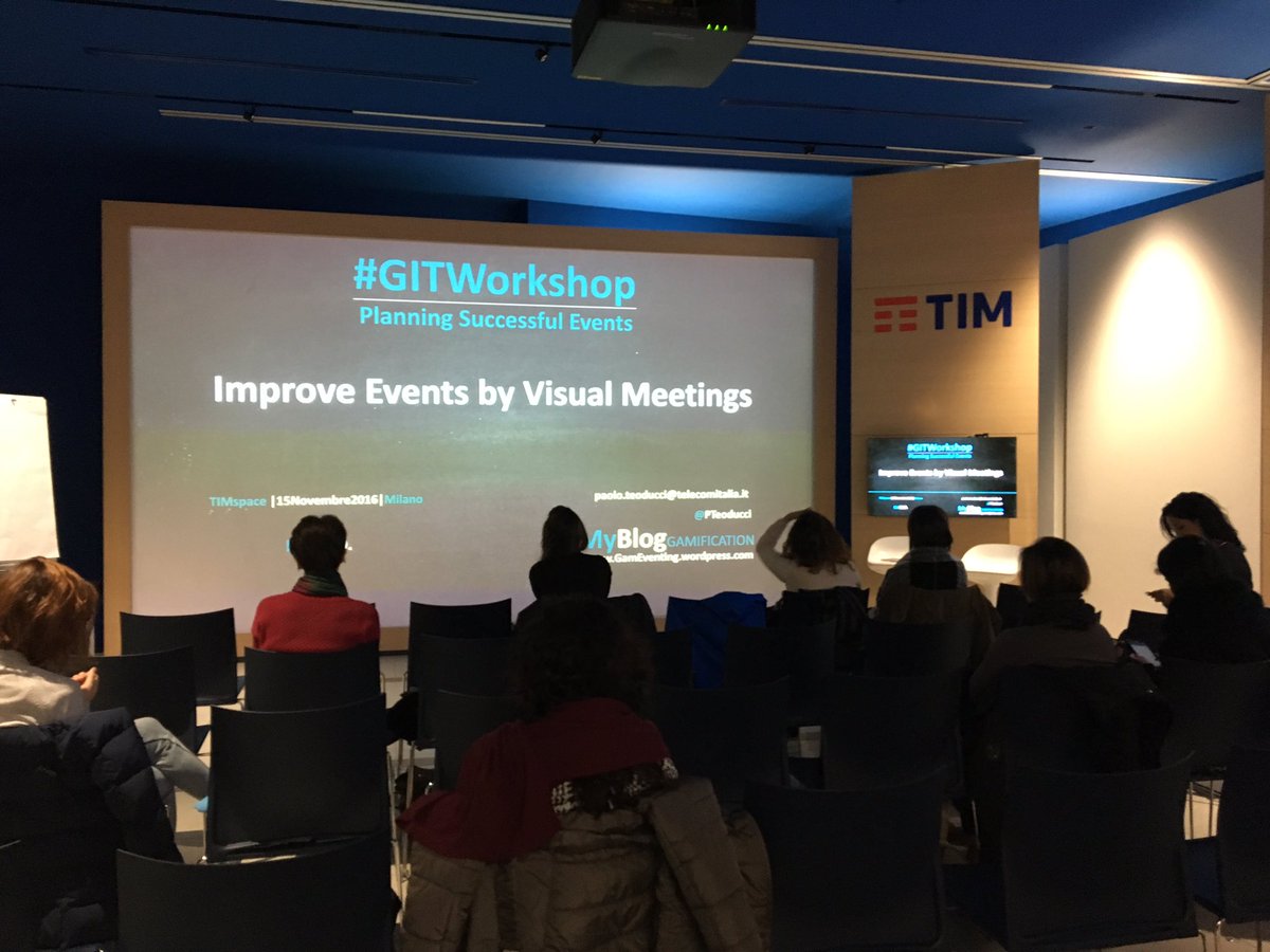 SheTechItaly's tweet image. Ready for #gitworkshop sull&apos;organizzazione di eventi @TIMspaceMilano #GirlsInSTEM @PTeoducci