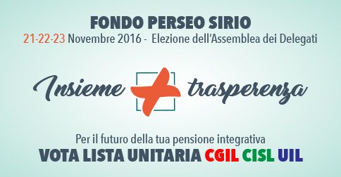 Lista Cgil Cisl Uil tweet media