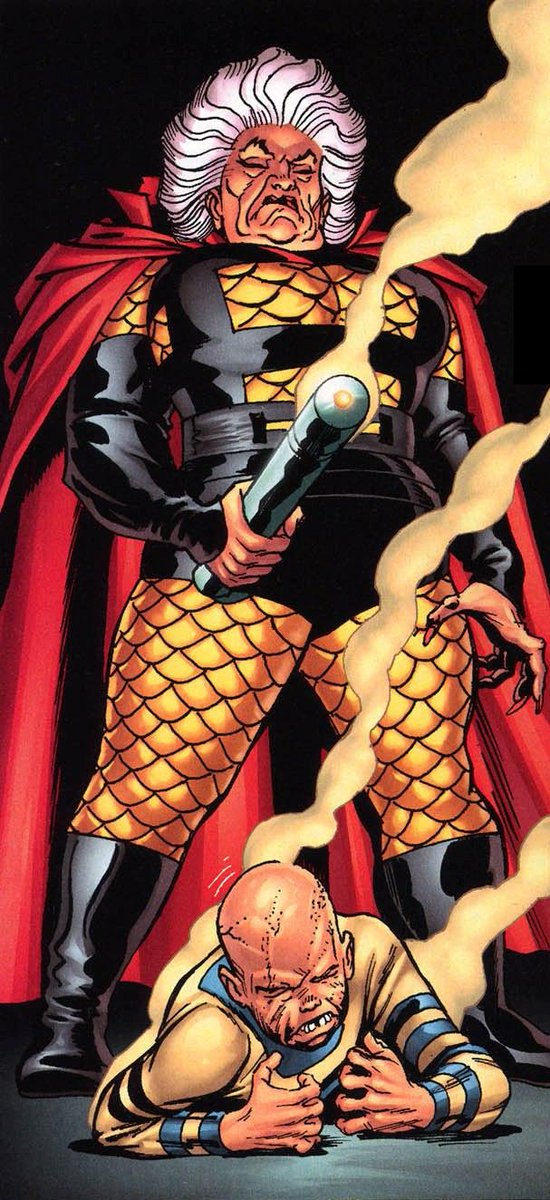 Granny Goodness rules with an iron fist as she trains the children of Apokolips to be its finest soldiers.Her biggest failure was Scott Free