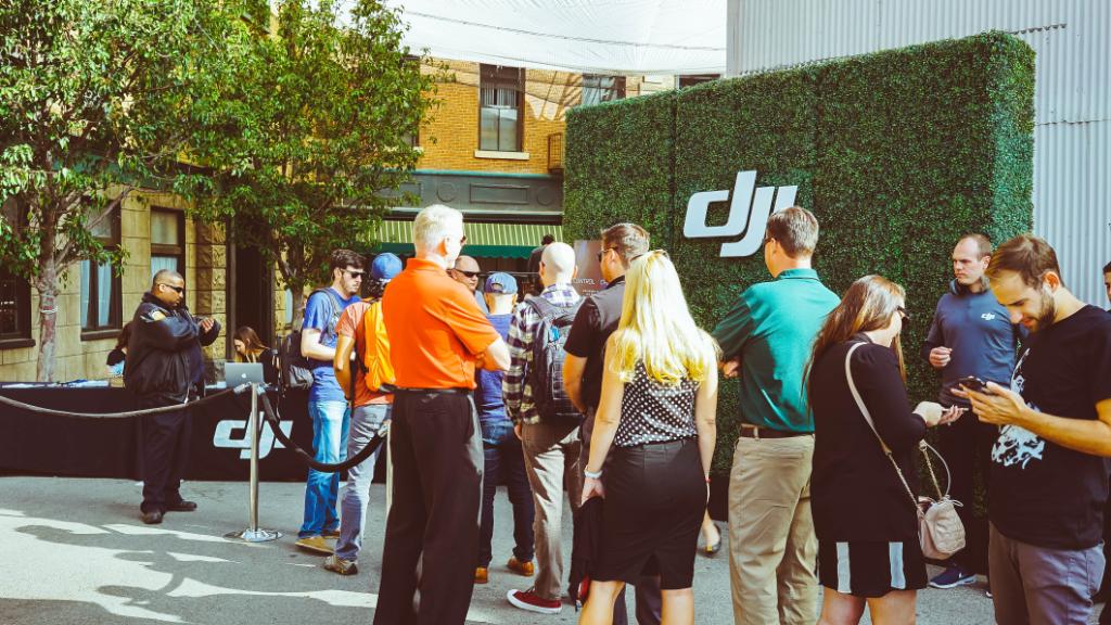 DJIGlobal's tweet photo. What's next for #DJI? Find out more live from Warner Bros. Studios in less than 30 minutes! https://t.co/MMZlmoVKXA