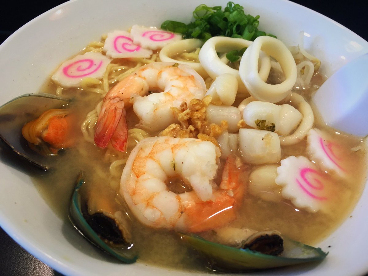 Shio Seafood Ramen! Serving Ramen on Thurs, Fri, &amp; Sat. #ramen