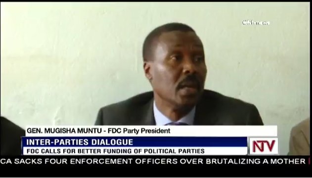 ntvuganda's tweet photo. FDC back in IPOD negotiations! Party head, Mugisha Muntu has admitted the party will engage in dialogue #NTVNews https://t.co/0TfrFhSXMG
