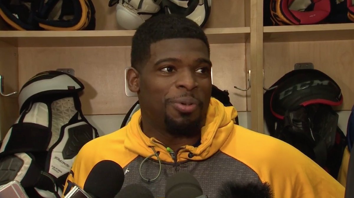 Sportsnet's tweet image. "In that situation I'd be singing Bon Jovi as well" - @PKSubban1 is on board with the #MapleLeafs rookie karaoke. sprtsnt.ca/2eCEn9l