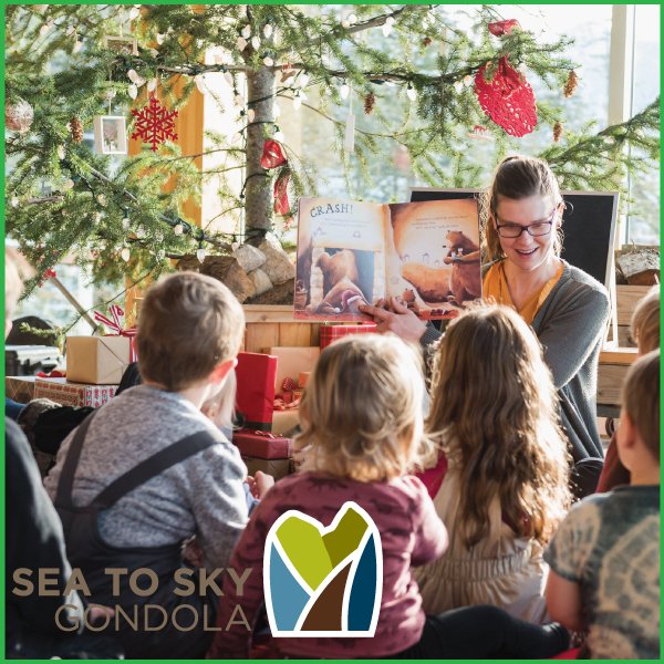 HFLVancouver's tweet photo. December 22 story time at @seatoskygondola features a visit from Santa! @TourismSquamish @loving_littles https://t.co/1cuBk2Wyai https://t.co/631PlnzAaF
