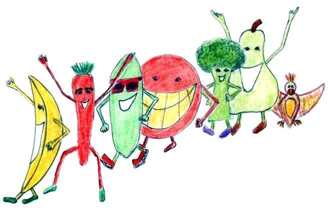 FruitAndVegKids's tweet photo. @tckarst @nicklessismore Thanks Tom! Here's a few of my friends to say Hi! #education via #LaughterNotLecture @pascalmeier74 @JoyfulTypist https://t.co/yi1yc1wkH6