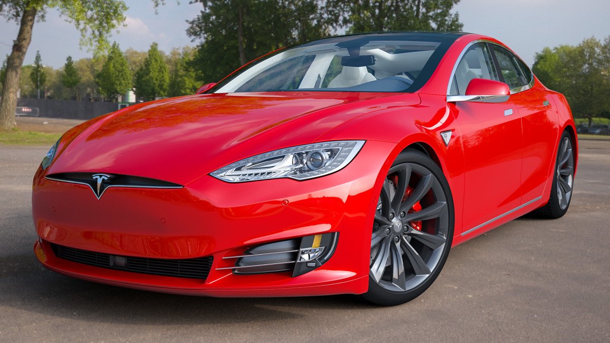 Tesla model s Рестайлинг 202х