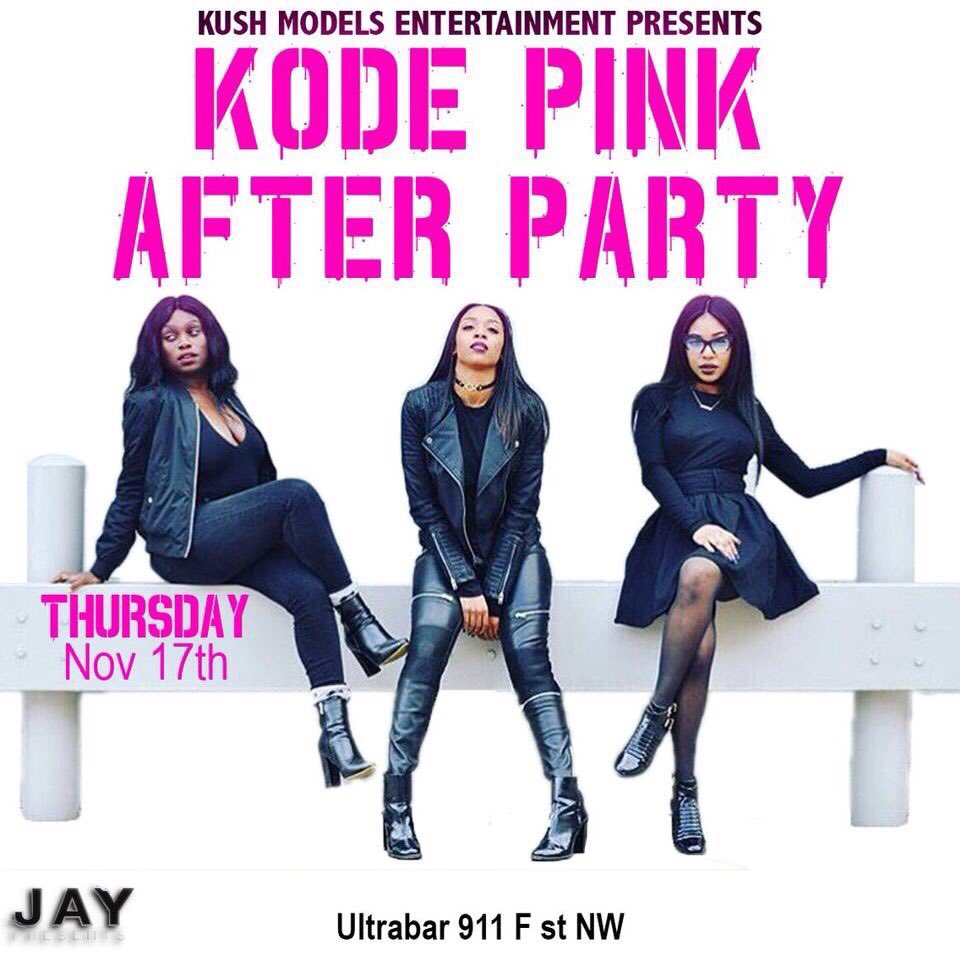 kimyahashea's tweet image. Come out &amp;amp; support me &amp;amp; my family on THURSDAY @ 💕 Kode Pink 💕 and then @ Ultrabar for the official after party! DM Me to RSVP! #KUSHMODELS ✨