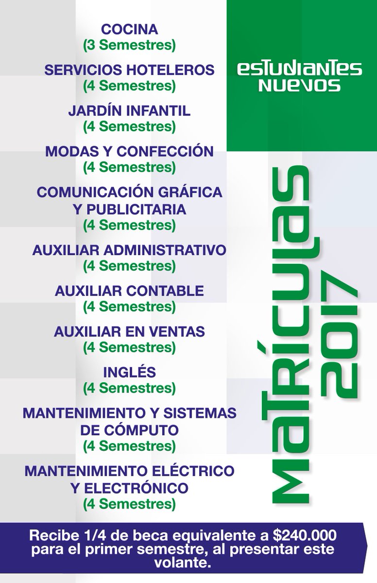 Aprovecha esta gran oportunidad! Matriculate ates del 19 Diciembre con grandes beneficios. "El mercado laboral te necesita, ANDAP te forma"