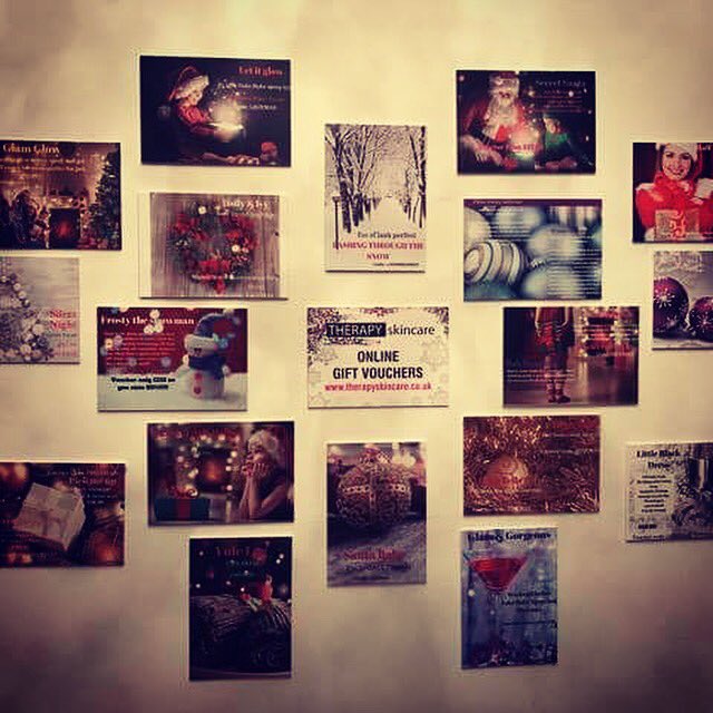 SarahatTherapy's tweet photo. Our Christmas advent Calendar is ready and set to go for our snowflake event @therapyskincare #onlinegiftvouchers #specialoffers #christmas https://t.co/qszh39gcM8