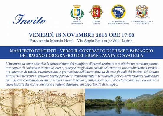 RosaGiancola's tweet photo. Manifesto d'intenti - Verso il @ContrattiFiume e paesaggio del bacino idrografico del fiume #Cavata https://t.co/reRWDlRDM9