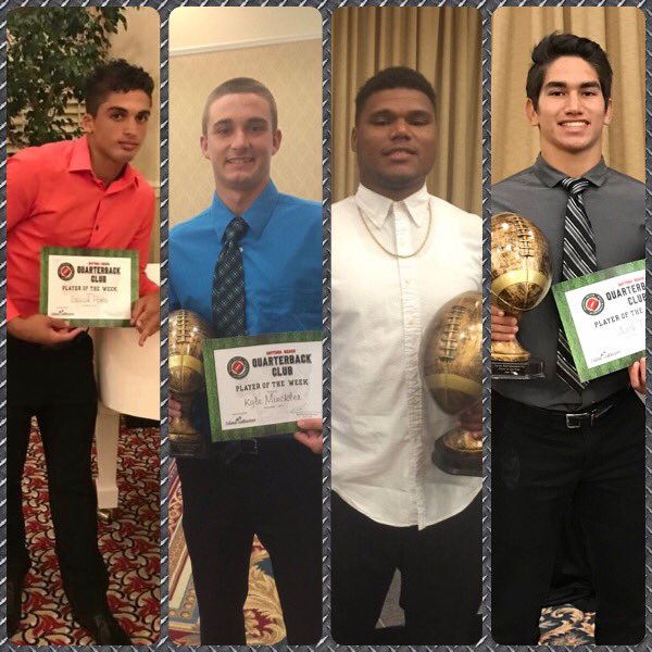 TseStrong's tweet photo. S/O to @lil_poku56 @Kylemink3112 @david_11_youkon @THEjoshtse33 2016 SC Hawks recipients from @qb_hs #OffensiveGoat #DefensiveGoat #GoHawks https://t.co/NFpqNjIOkt