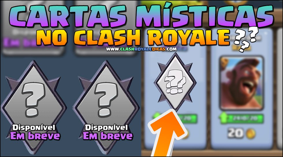 ClashDicas's tweet photo. Cartas Místicas no @ClashRoyale? 😯
https://t.co/3sTeIpsHdk

Confere o link e dá aquele RT pra ajudar! 👊
- https://t.co/zHr8YpQHJ2