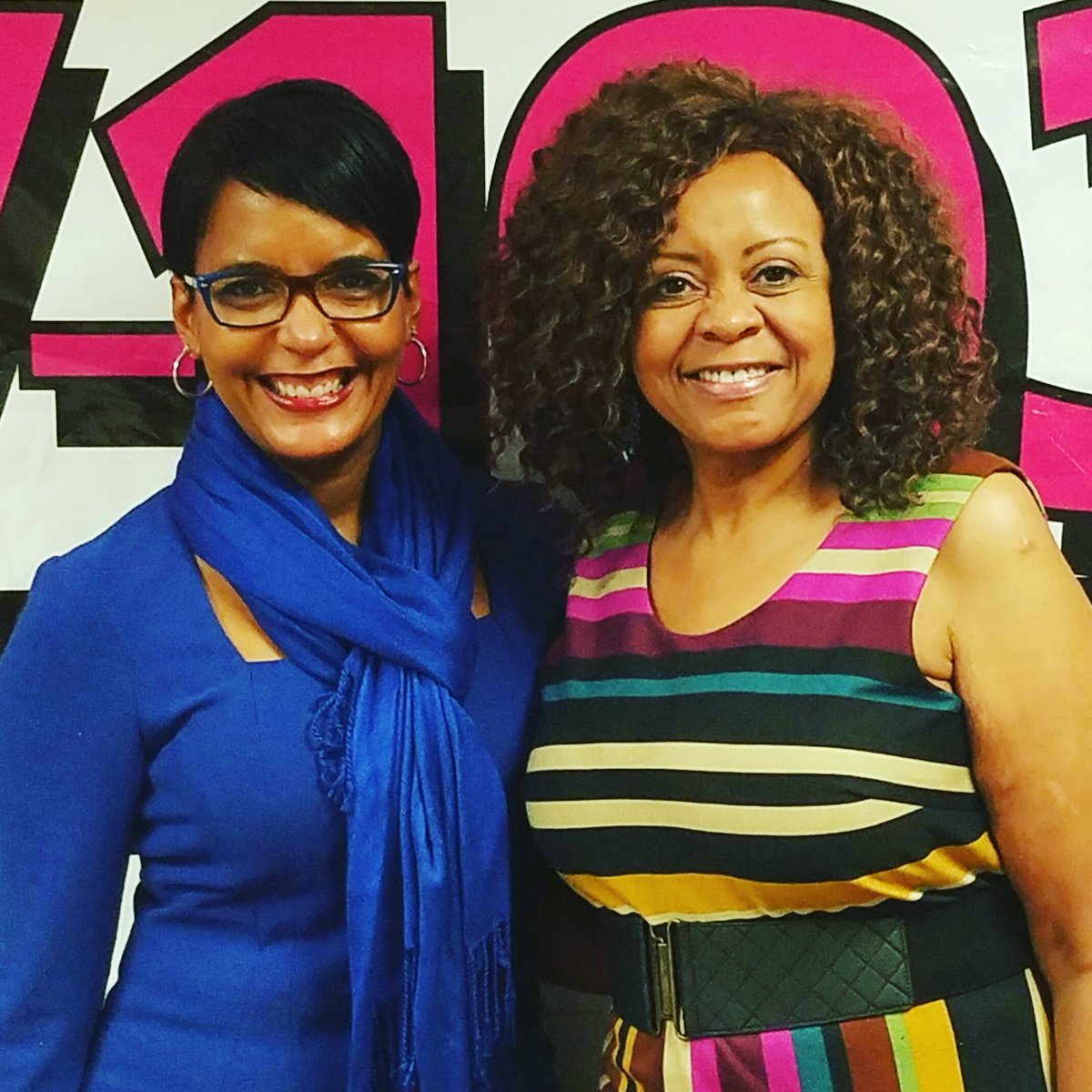 themariaboynton's tweet photo. Candidate for Atlanta Mayor Keisha Lance Bottoms dropped by today for an interview .#mariaboynton #keishalancebottoms @v103atlanta https://t.co/8MuzJjb01D