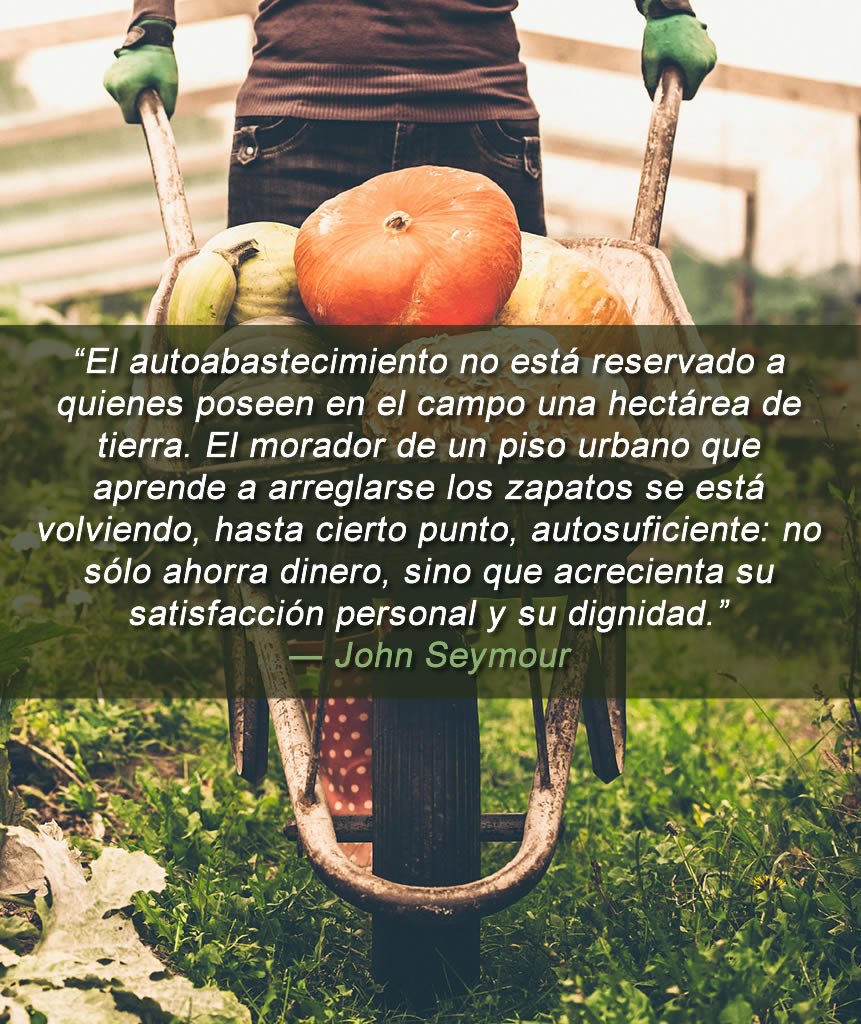 _Autosuficiente's tweet photo. “El autoabastecimiento no está reservado a quienes poseen en el campo una hectarea de tierra. El morador de un piso urbano que aprende a ... https://t.co/kOTxmmksM4