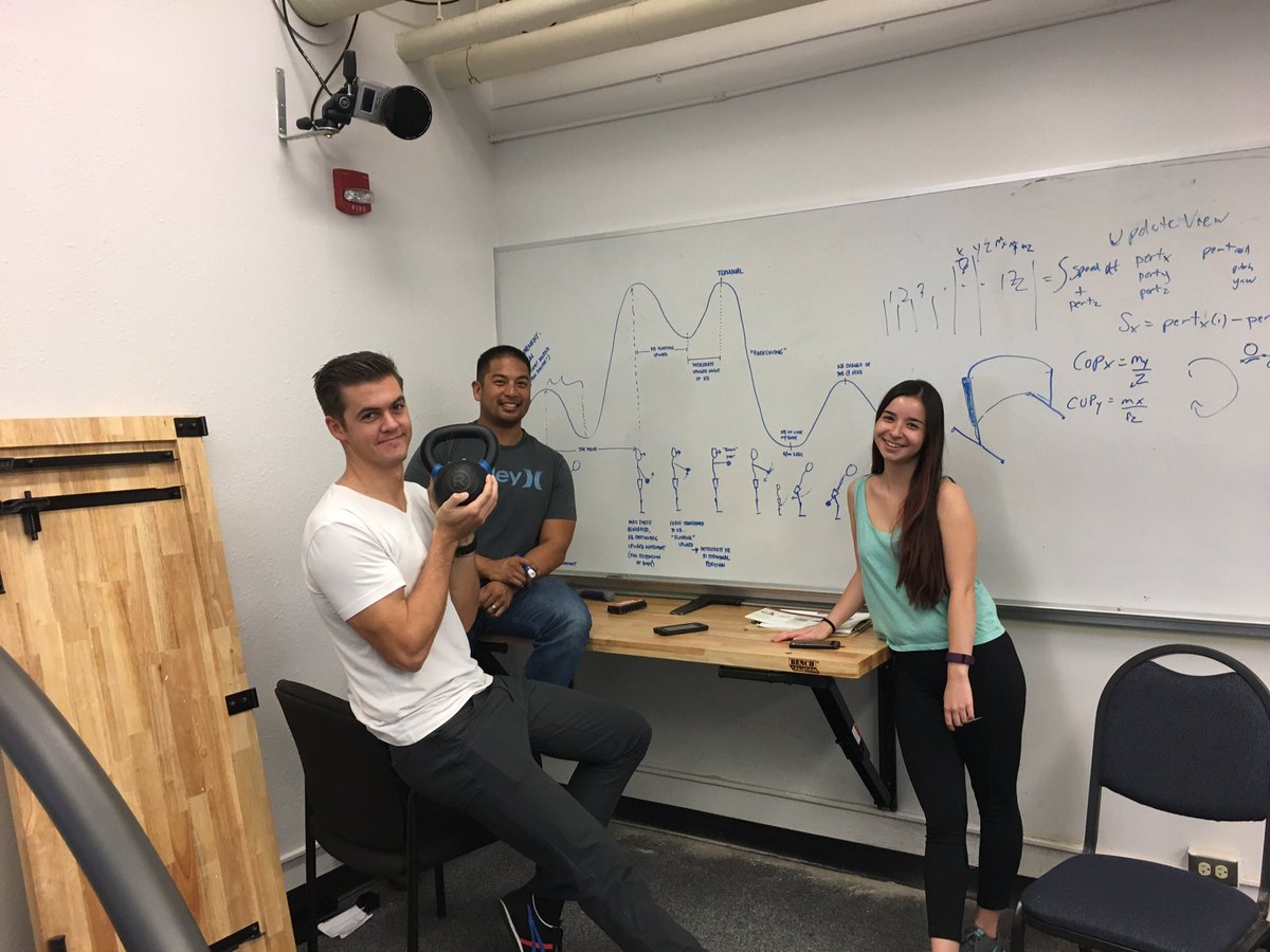 swings4science's tweet photo. Just gonna take a sec to proudly pose next to our interpreted biosignal 🤓 let's hope it's correct #ENS611 #boom #politics #science #crossfit https://t.co/d5gV2xlDun