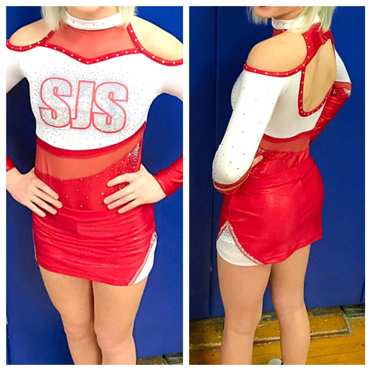 cheerUPDATES's tweet photo. NEW UNIFORMS for the South Jersey Storm program - goodbye Navy &amp; Gold. 

What do you think?
https://t.co/8Nu0dBGRnt https://t.co/D6LTEUsIvT