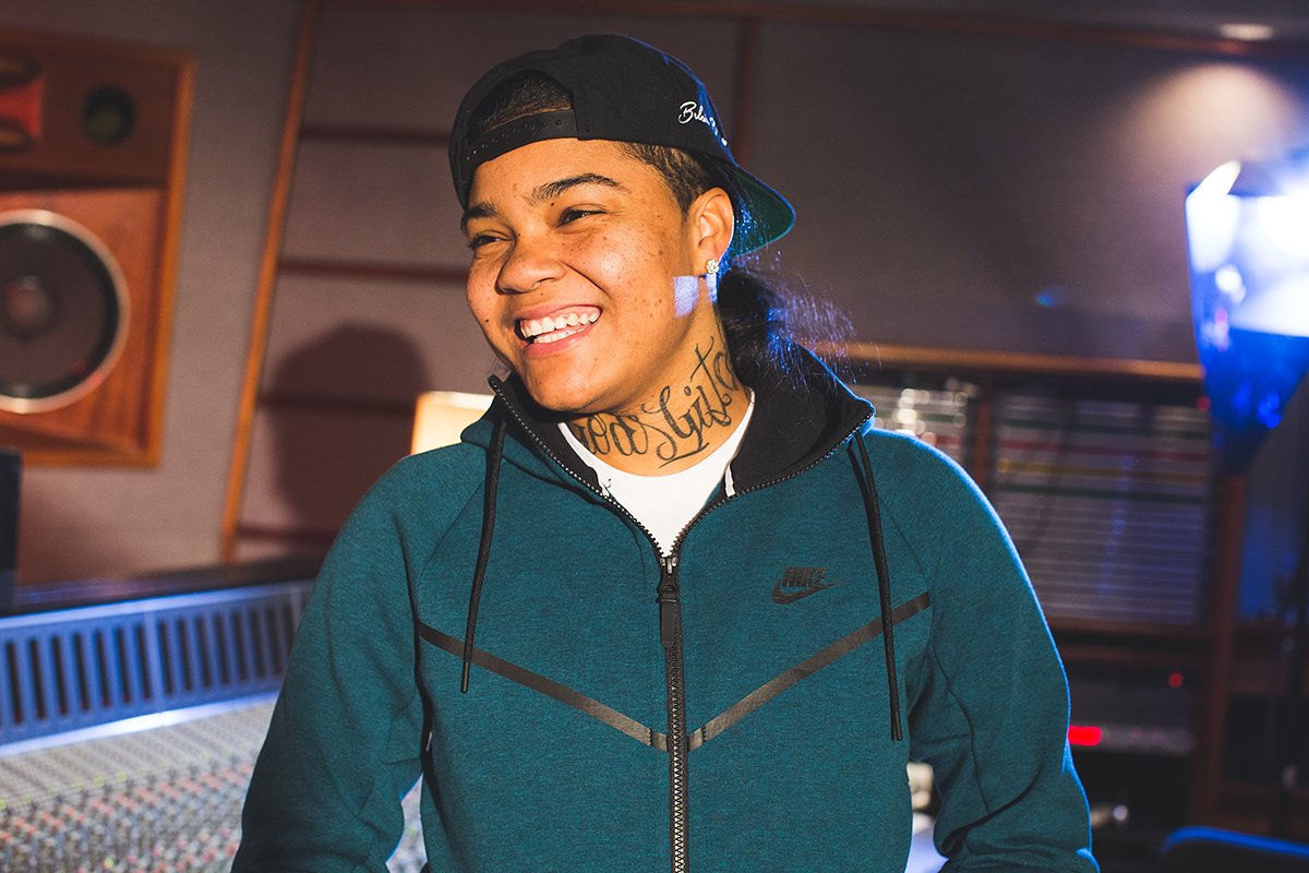 fm_tv's tweet photo. .@YoungMAMusic says she was skeptical about putting out "Ooouuu" https://t.co/SwRe9Gj9D7 #FMFirst https://t.co/Xy9i9HCcO8