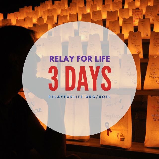 We are just 3 days away! Keep raising money and encouraging friends to join your team!