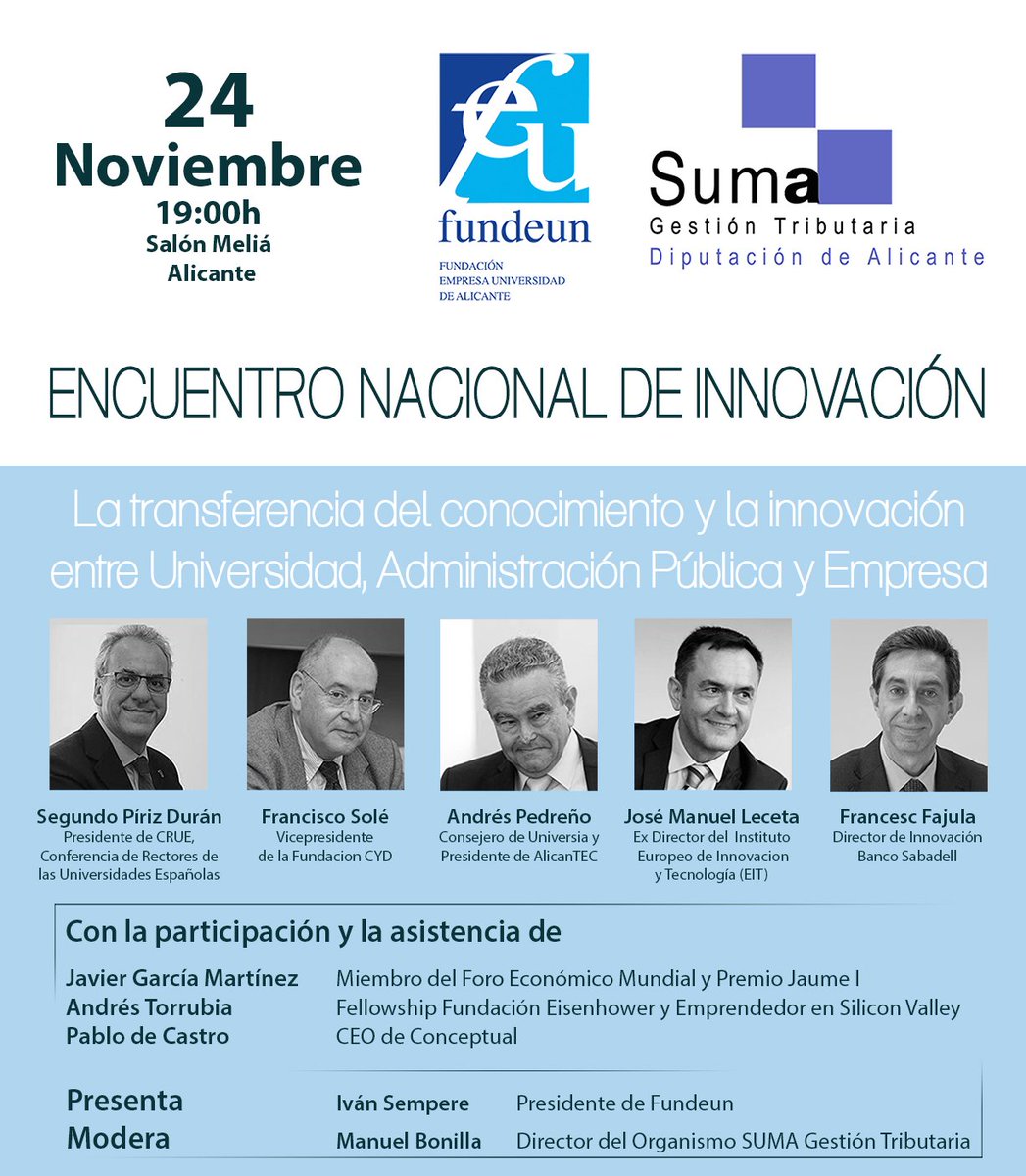 manuelbonilla94's tweet photo. Hibridación, sinergias y transmisión de #EconomiaDigital, #innovación y #conocimiento entre #Universidad, #Empresa y #AdministraciónPública https://t.co/PvUJfQFzIS