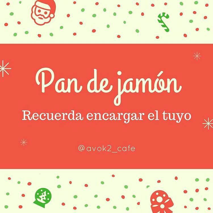 avok2_cafe's tweet photo. Estas navidades no te olvides de encargar tu pan de jamón, tan deliciosos como siempre, tan especiales como tú. https://t.co/frO9mBYGs1