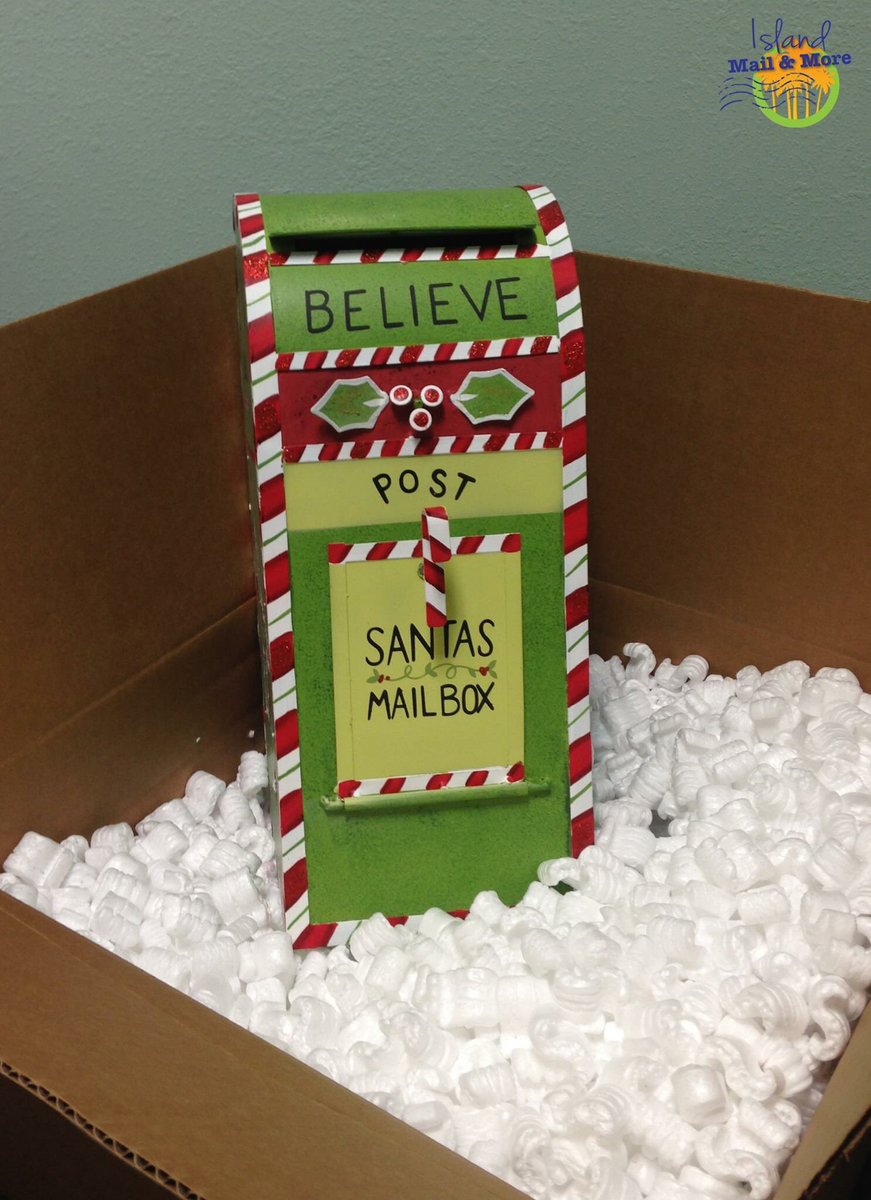 IslandMailMore's tweet photo. We know it's not even past Thanksgiving, but if you're shipping gifts for the holidays, the earlier the better. #uniquemail #loveFL https://t.co/uWCEBXwj4g