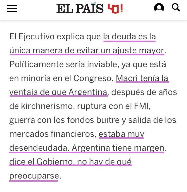Cristina Alvarez Rodríguez (@crisalvarezrod) on Twitter photo La #PesadaHerencia es otra mentira del Gobierno.
Mirá lo que dice <a href="/elpais_espana/">EL PAÍS España</a>
#DiaNacionalDeLaMENTIRA
economia.elpais.com/economia/2016/… La #PesadaHerencia es otra mentira del Gobierno.
Mirá lo que dice <a href="/elpais_espana/">EL PAÍS España</a>
#DiaNacionalDeLaMENTIRA
economia.elpais.com/economia/2016/…