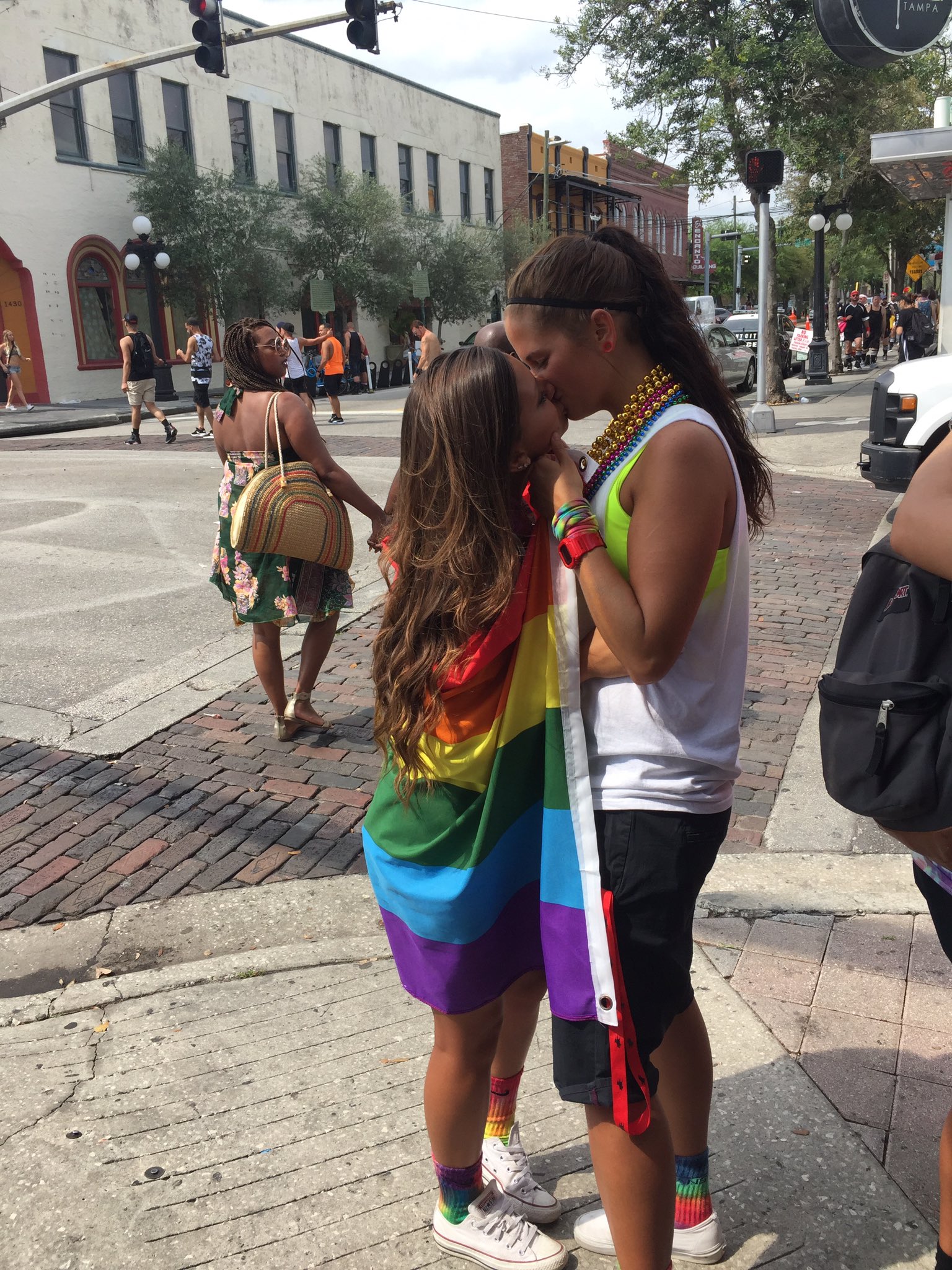 1 pic. it's so weird to think I've been too the past 3 prides with you. Ybor, St. Pete, & Orlando 😍 https://t.co/saPZcpVQup