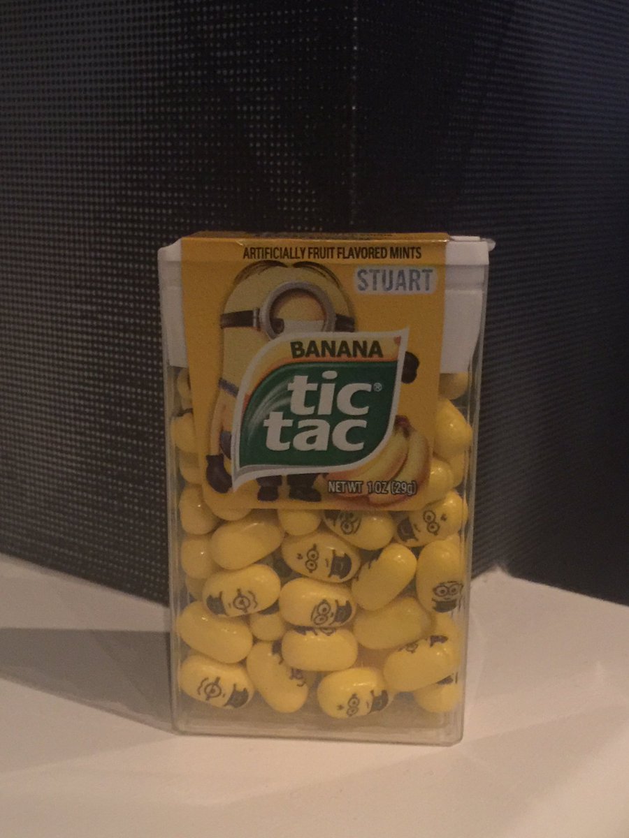HorrorFanatic77's tweet photo. Picked up these awesome @DespicableMe TicTac's on our recent trip to Orlando! 🇺🇸 https://t.co/xbzBdx8JLG