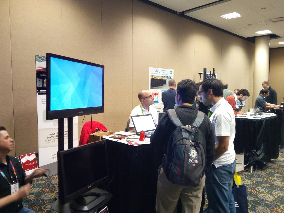 codee_com's tweet image. STARTING NOW! Parallware in action. Appentra booth room 155-B. See the demo and enter to win a prize! #SC16 #ParallwareTrainer