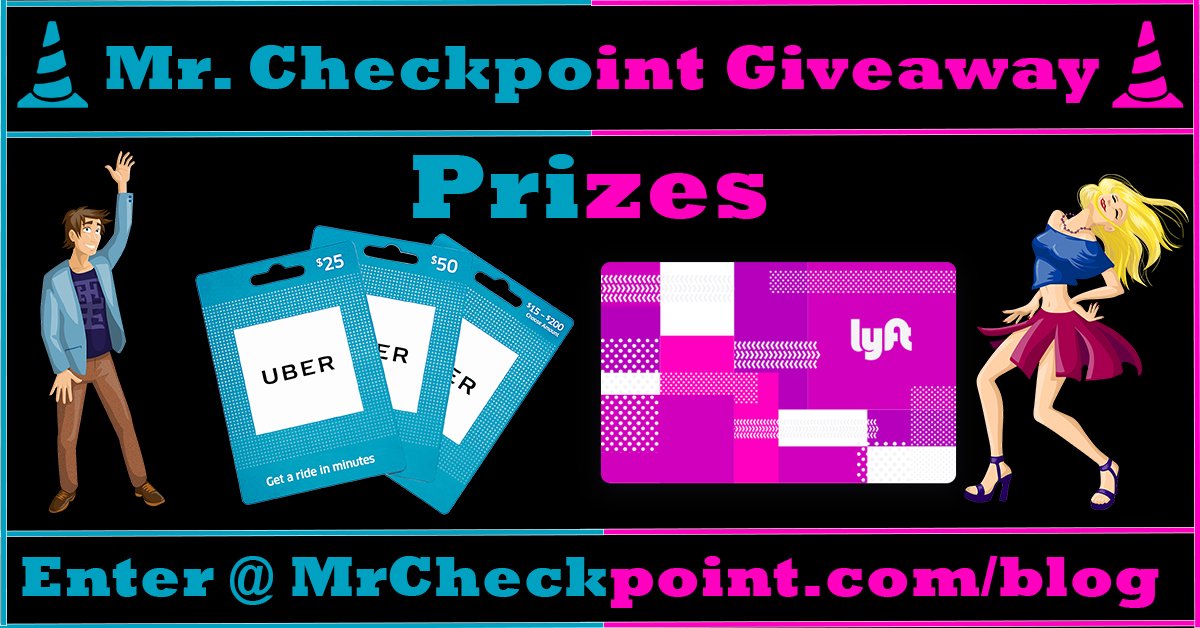 MrCheckpoint's tweet photo. First @MrCheckpoint Giveaway! Get an Uber/Lyft Gift Card right in time for the holidays! Enter Here: https://t.co/pnvoemxacv https://t.co/ZUfUIGuQuH