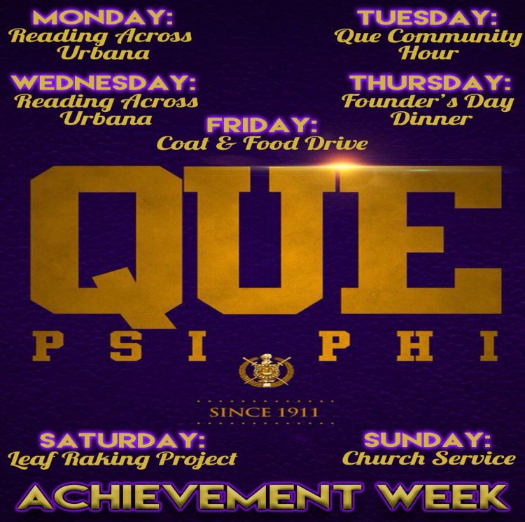 Achievement Week is in FULL EFFECT! Be sure to support! Food &amp; Coat Drive is going on until Friday 11/18! Stay Tuned for what's to come. ☑️