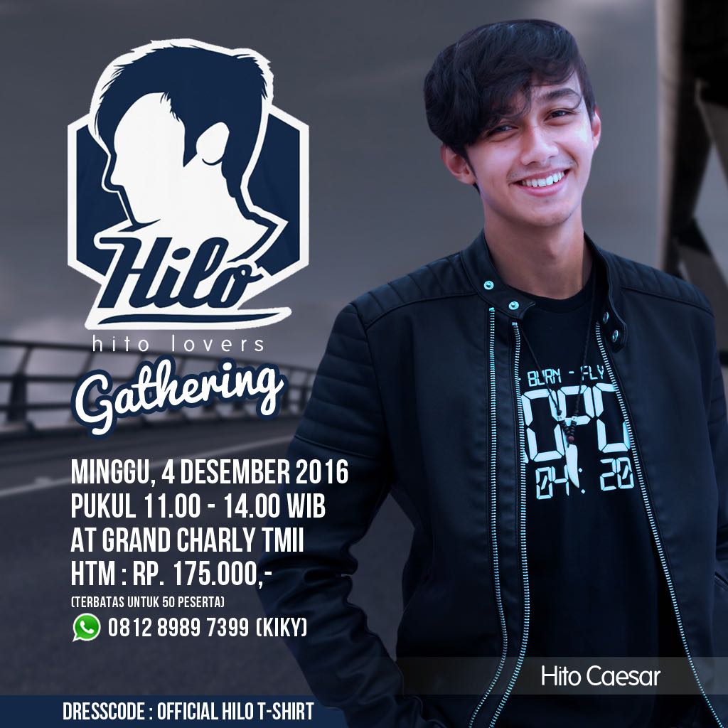 Yuhuuuu ayo Hilo smua daftarkn nm klian....qt bkl seru2an breng kak <a href="/hitocaesar/">Immanuel Caesar Hito</a> .d jamin gk bkl nyesel....
