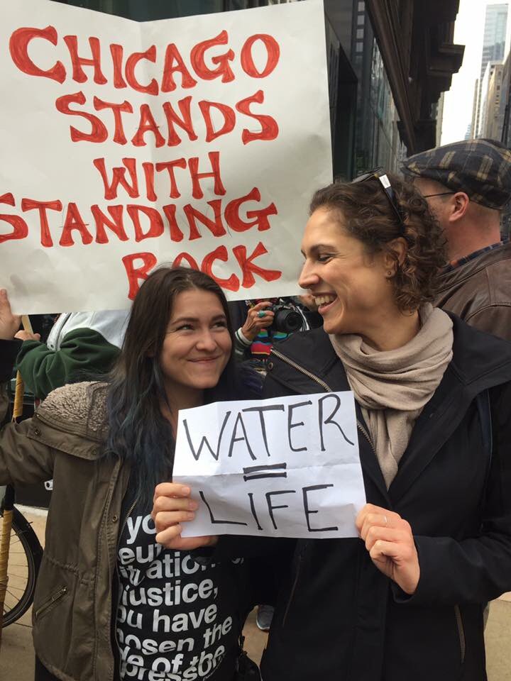 TamaraLChambers's tweet photo. #NoDAPL #chicago #protectnotprotest https://t.co/sskg78Gx8g