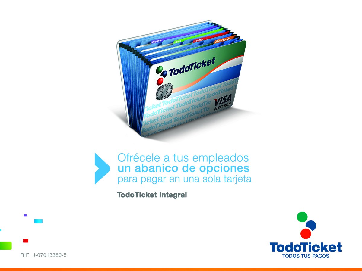 Todoticketvzla's tweet photo. #TodoTicketIntegral es aceptada en supermercados, farmacias, restaurantes y tiendas afiliadas a la red Visa https://t.co/3NJdaA2oAY