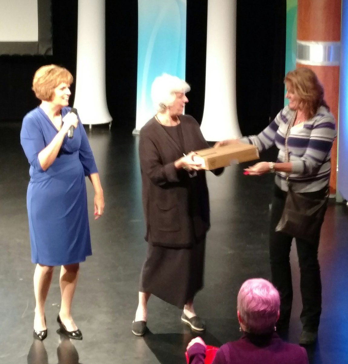 VTurner8's tweet image. Our very own Kim won a Chromebook today! #scstrongtogether @kaminski34 @SCStrongTech