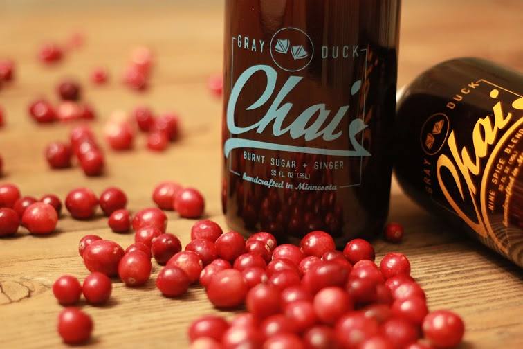 Our Chai Spiced Cranberry Chutney recipe is up on the website. Amazing flavor, only 4 ingredients! #sweetnspicy grayduckchai.com/recipes/