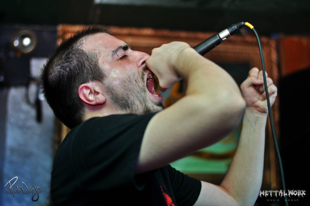 AccursedSpawn's tweet image. #HappyBirthday to our man behind the #mic, the twisted and deranged #vocals, and a whole lot of the #evil sound in our music.