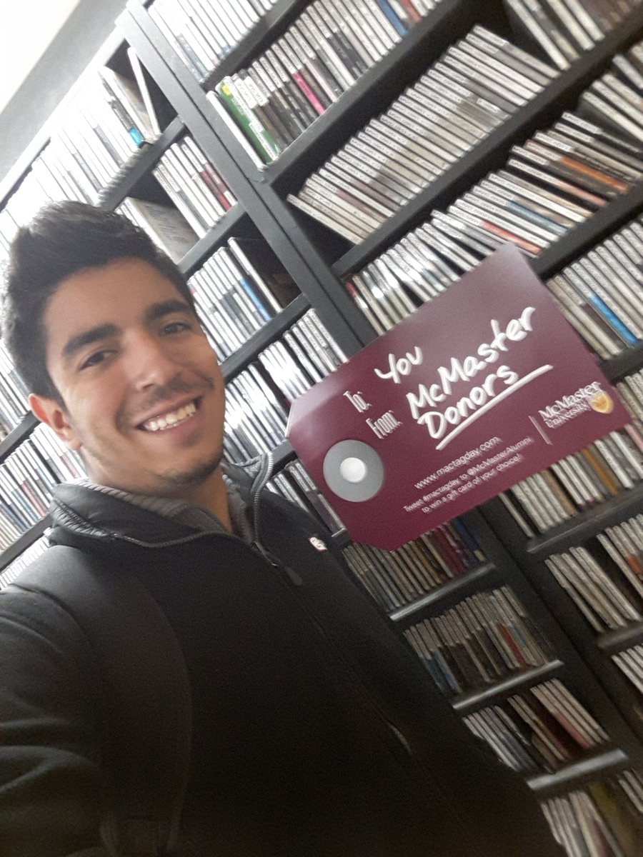 Cam_Galindo's tweet photo. Thank you to all @McMasterAlumni donors for contributing to my quality education at @McMasterU #MacTagDay #TodayatMcMaster #HamOnt https://t.co/iLKThXYXtj