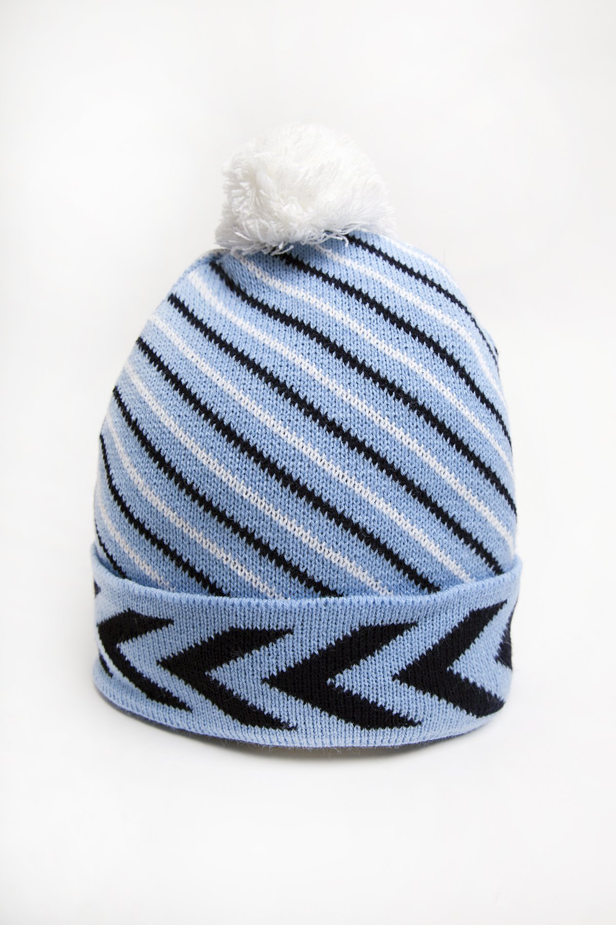 retro football bobble hats