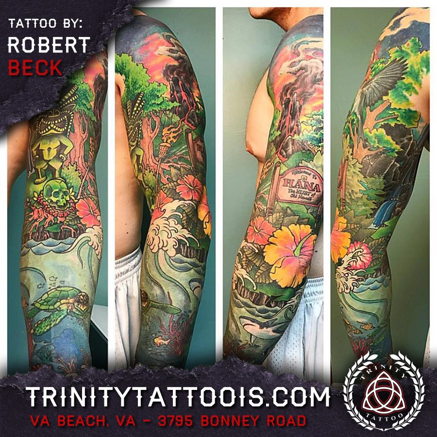rainforest tattoo sleeveTikTok Search