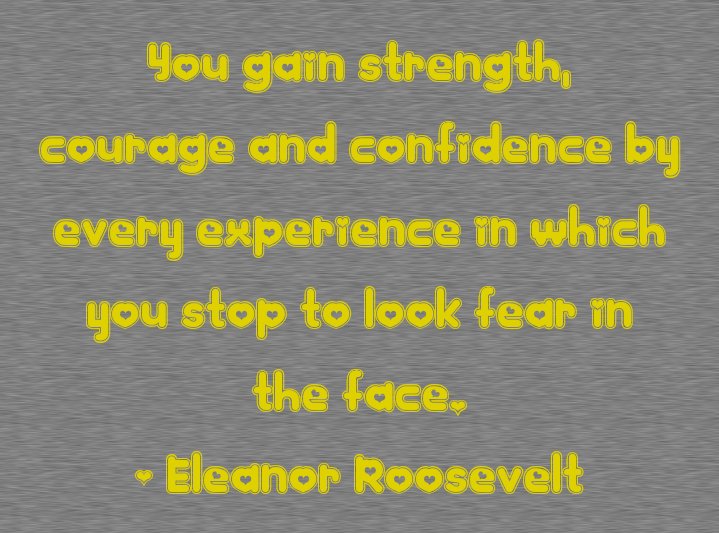 <a href="/BizJourneys/">Business Journey</a> <a href="/Ahhhhhhhhhhhhno/">fg</a> #TYFF
There is nothing to fear not even public speaking. #Toastmasters can help you.