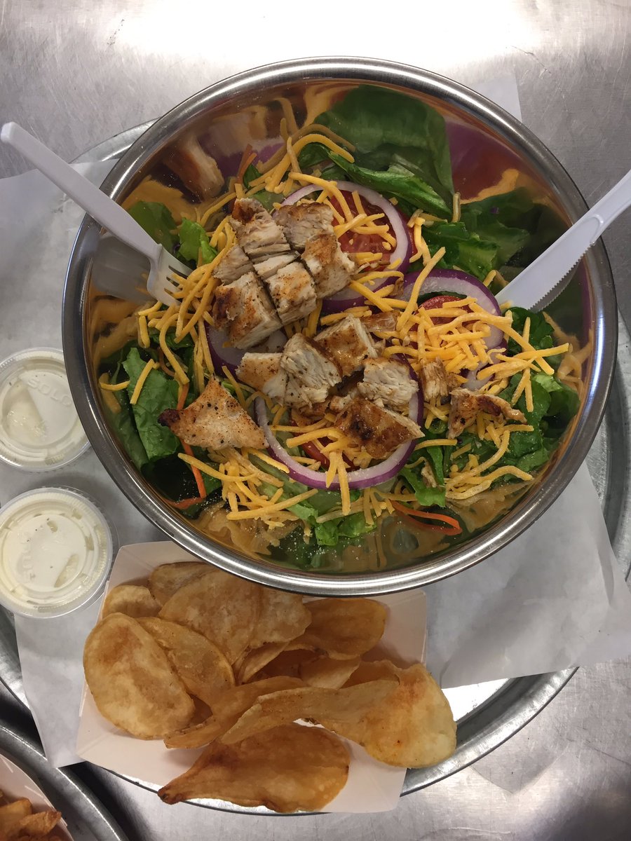 New salad at Grumps!.... and bigger Togo boxes! #saladatgrumps #grumpsburgers #grumpstx #getinmybelly