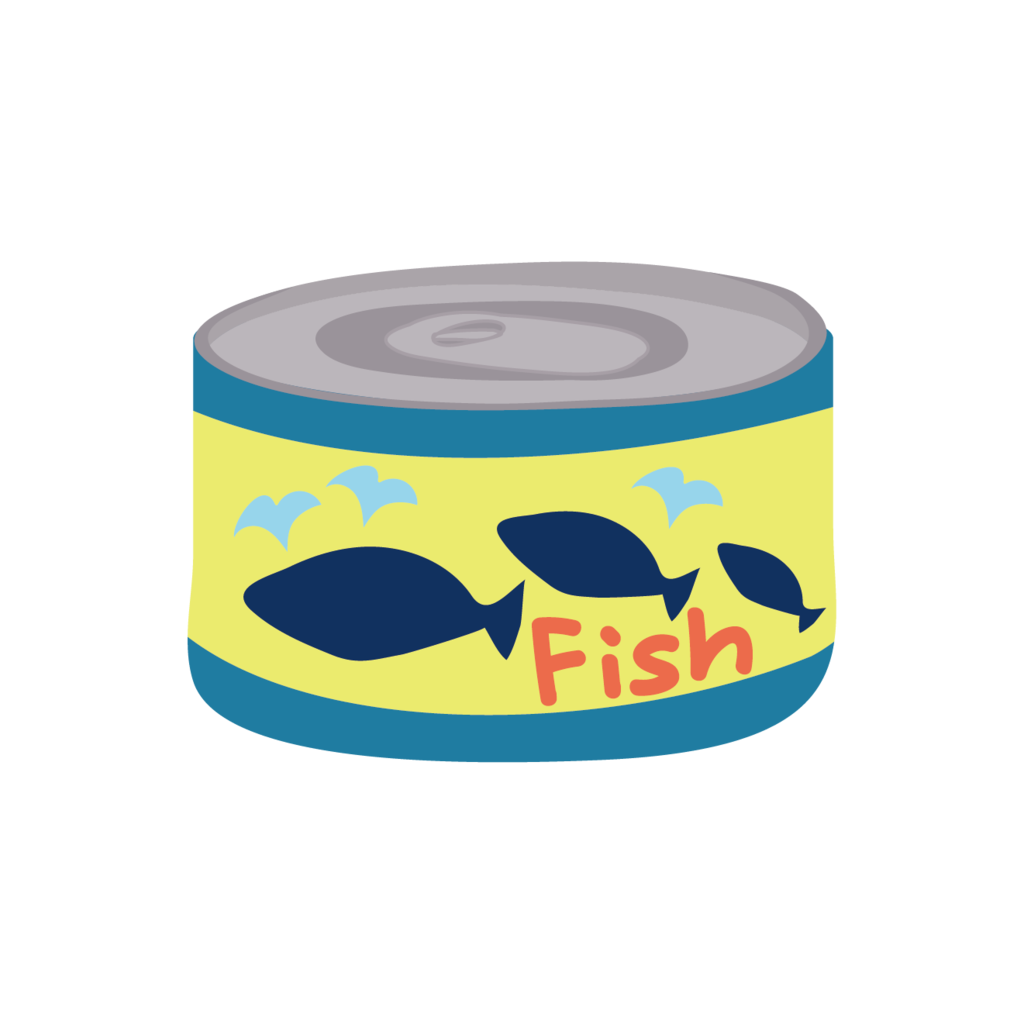 イラストマンション 魚の缶詰 保存食 非常食 おつまみ のイラスト T Co 3hcxvsyvkk