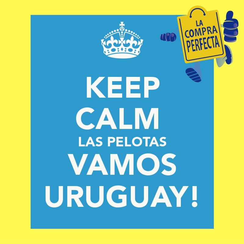 LaCompraUY's tweet photo. ⚽️⚽️ Rendirse Jamás!! 🇺🇾🇺🇾
#UruguayCarajo #Uruguayvschile #AguanteCeleste #VamosUruguay #Suarez #CHIURU #futbolx180 #URU https://t.co/zIiLfSI5f3