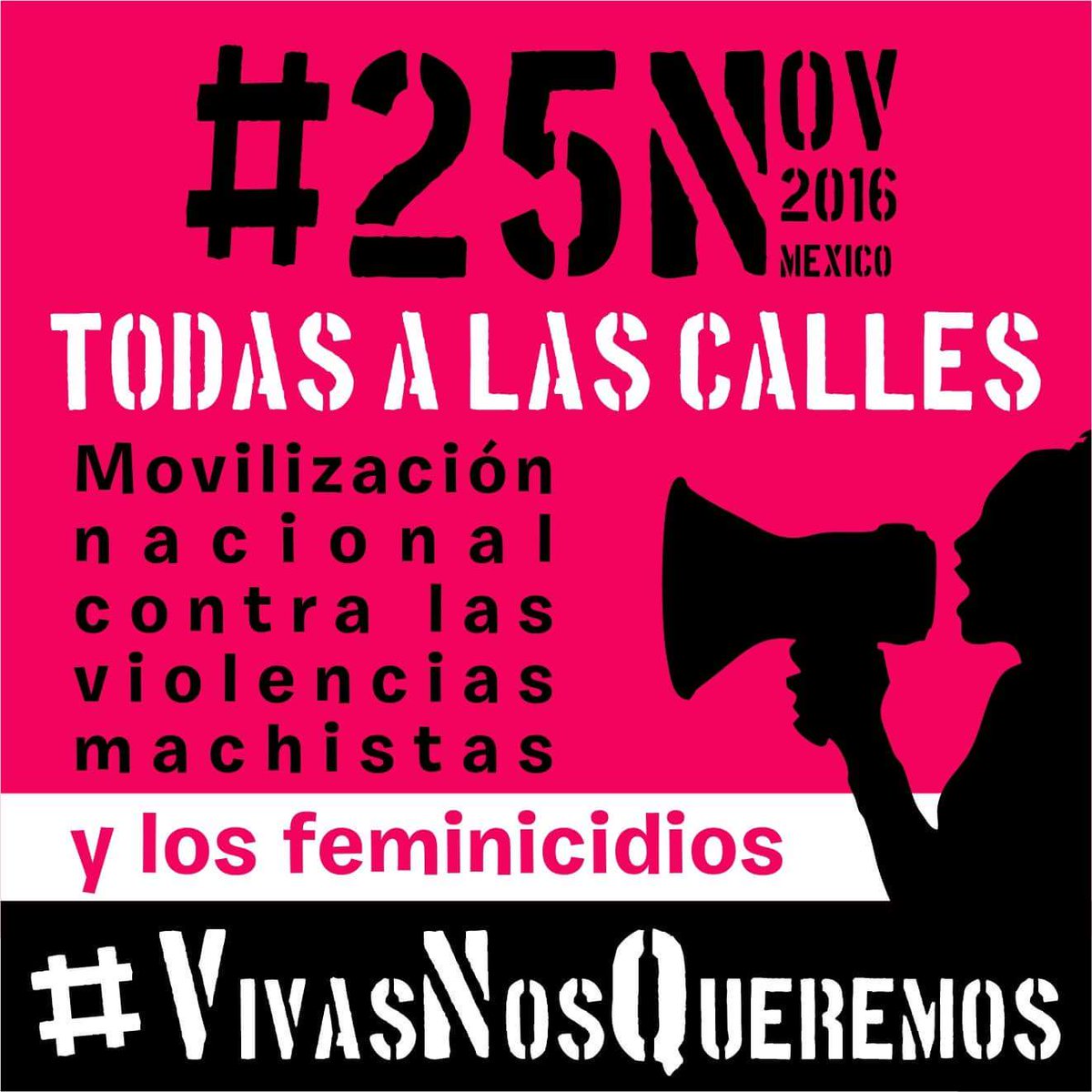 QueremosVivas's tweet photo. ¡El próximo #25N todas a la calle a defender nuestras vidas y nuestra seguridad! #VivasNosQueremos #FeminicidioEmergenciaNacional https://t.co/Ihf1F32k33
